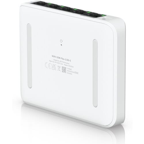 31740978465.jpg Ubiquiti Flex Mini 2.5G 5, Flex Mini 2.5G 5-Port Managed Network Switch, 4x2.5 GbE Ports, 1x2.5 GbE PoE Input Port for Power