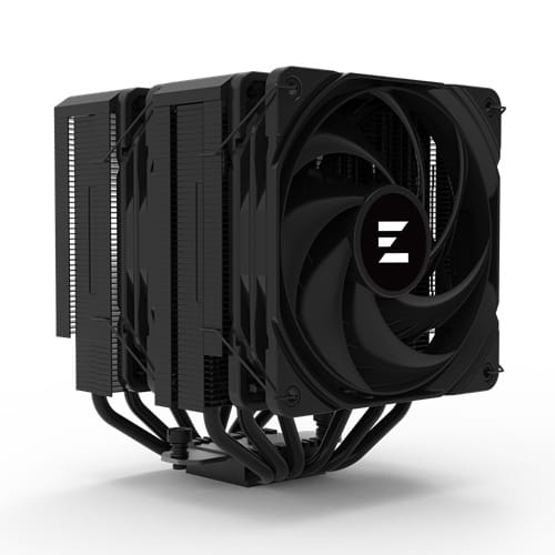 31748405253.jpg Zalman CNPS14X DUO BLACK, CPU Air Cooler, PWM, Size: 2x120mm, Socket: Intel : LGA1851/1700 / 1200 / 115X AMD : AM5 / AM4 / AM3