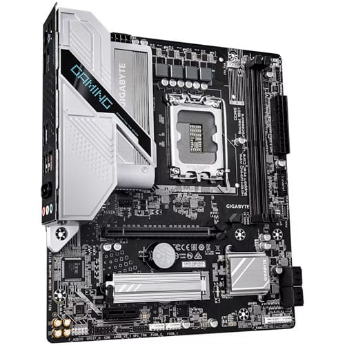 Gigabyte GA-H810M-GAMING-WIFI6, Micro ATX, Intel LGA 1851, 2xDDR5, 1xM.2, 4xSATA 6Gb/s, RAID, 2xPCIe, 1xHDMI, 1xDP, GbE LAN, Wireless AX+Bluetooth, 1xUSB3.2, 5xUSB2.0