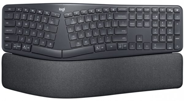 Logitech 920-010111, ERGO K860 Split Ergonomic Keyboard, 10M Wireless Range, Wireless+Bluetooth, 1 Year Warranty