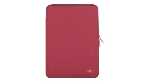 Rivacase 90058830, 5223 Antishock Vertical Sleeve 13.3-14", Burgundy, 1 Year Warranty