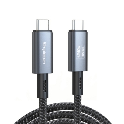 Simplecom CA612, USB-C to USB-C Cable, Male to Male, Length: 1.2m, 1 Year Warranty