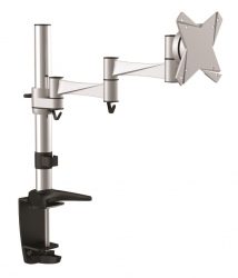 Astrotek LCDMOUNT-1S, Monitor Stand Desk Mount 43cm Arm for Single LCD Display, Tilt, Swivel, VESA, 1 Year Warranty