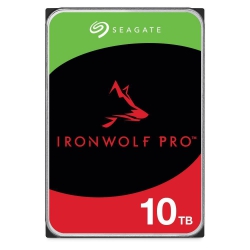 Seagate ST10000NT001, IronWolf Pro, 10TB, 3.5", SATA 6Gb/s, 7200RPM, 256MB Cache, 5 Year Warranty