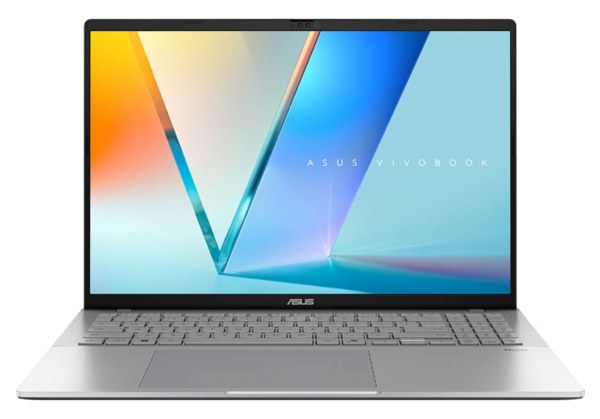 Asus D3607GA-SH063W, VivoBook S16, 16" FHD OLED Screen (IR-Webcam), AMD Ryzen AI 7 445, 32GB DDR5 RAM, 1TB NVMe SSD, Wireless AX+Bluetooth, Windows 11 Home (Copilot+PC), Cool Silver, 1 Year Warranty