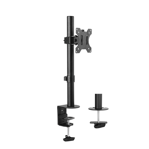 Brateck LDT12-C01, Single Screen Economical Articulating Steel Monitor Arm Fit Most 13"-32" LCD monitors, Up to 8kg per screen, VESA 75x75/100x100, 5 Year Warranty