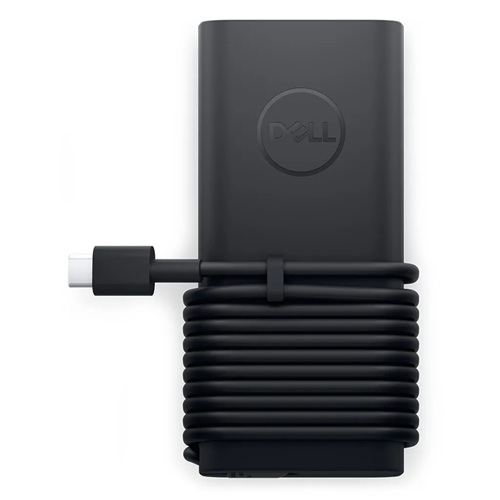Dell 450-BFXC, 65W USB-C PECOS-Greenv2 AC Adapter with PowerCord, Input Voltage Range: 100 V AC-240 V AC, Frequency: 50 Hz, 60 Hz, Maximum Input Current: 1.70 A, 1 Year Warranty