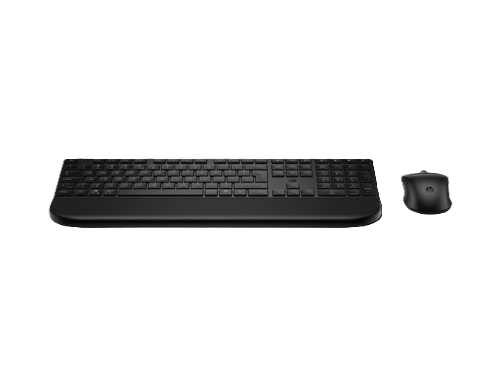 1765433024.jpg HP BD5F3AA, Wireless Multi-Device Dual-Mode Mouse and Keyboard Combo with Palm Rest 585C, 1 Year Warranty