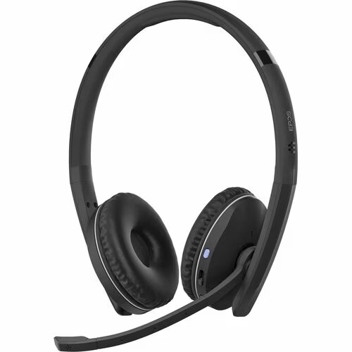 b_1_1.jpg EPOS Audio 1000897, ADAPT 261 Bluetooth Stereo Headset, Microsoft Teams Certified, UC Optimized, Bluetooth Connectivity, Noise-Cancelling Microphone, USB-C Dongle Included, On-Ear Stereo Design, Wireless Range: Up to 25m, Battery Life: Up to 27 Hours